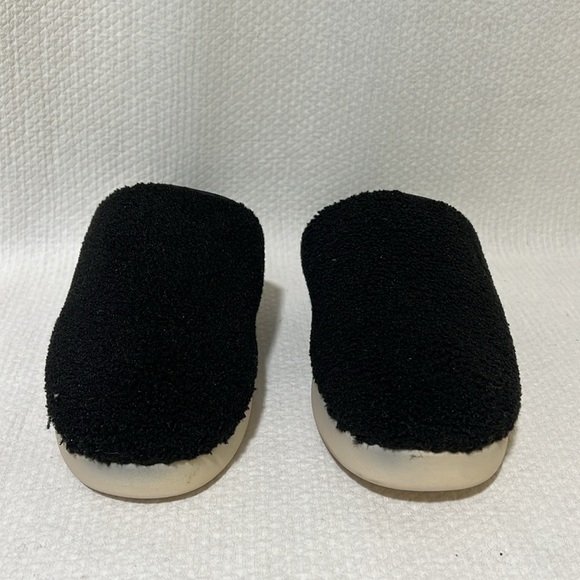 Tom’s Men’s black Melange Shearling Harbor Mule House‎ Slipper size 9 - Picture 6 of 12